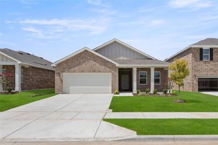 New construction Single-Family house 4928 Knob Drive, Fort Worth, TX 76179 Luna- photo 1 1