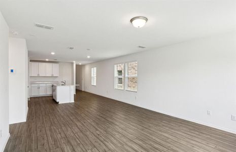 Expansive gathering room *real home pictured