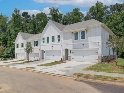 New construction Townhouse house 701 Trevett Way, Marietta, GA 30062 Bolton- photo 0