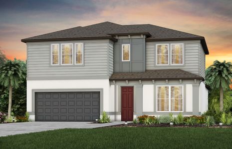 New construction Single-Family house Winthrop, 20876 Drake Elm Drive, Land O' Lakes, FL 34638 - photo