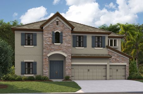 New construction Single-Family house Granada I, Hidden Estates Court, Brandon, FL 33511 - photo