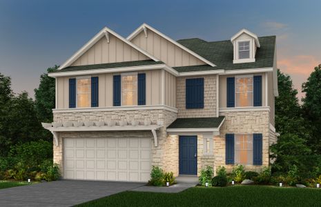 New construction Single-Family house Granville, 505 Senca Park, Leander, TX 78641 - photo