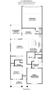 New construction Single-Family house 2705 Lafayette Drive, Rowlett, TX 75089 Magnolia Home Design - 45' Lots- photo 1 1