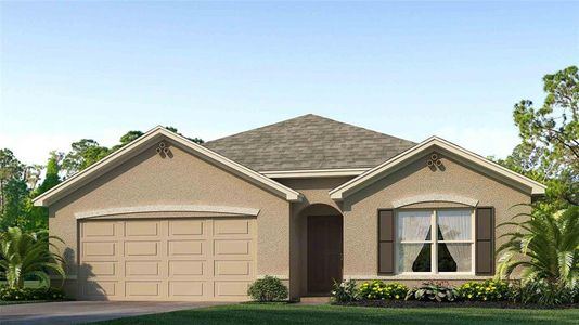 New construction Single-Family house 36424 Spanish Rose Drive, Dade City, FL 33525 Cali- photo 0