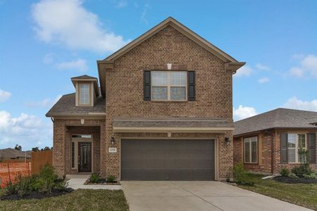 New construction Single-Family house 19556 Stripe Hill Bend, Conroe, TX 77356 Wallace- photo 0 0