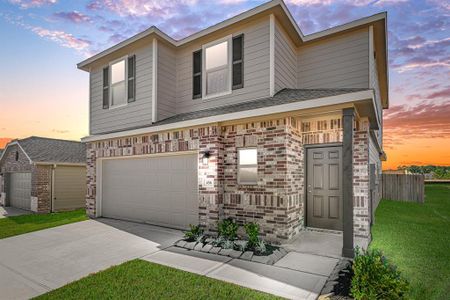 New construction Single-Family house 21634 Rustic River Ranch, Waller, TX 77484 RC Harper- photo 0 0