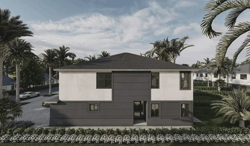 New construction Duplex house 12490 Sw 224Th St, Miami, FL 33170 - photo 0