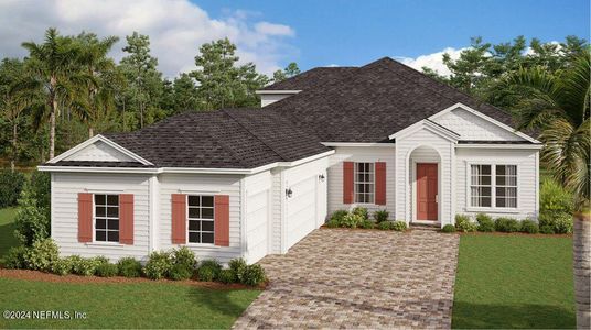 New construction Single-Family house 647 Oaklawn Court, Saint Augustine, FL 32092 Katalina Bonus- photo 0