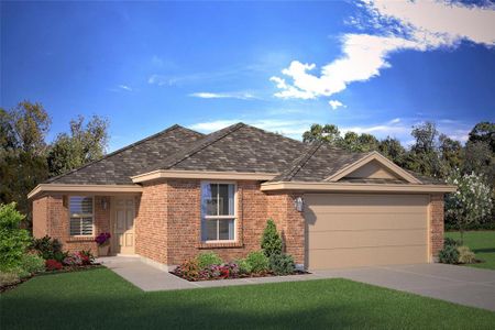 New construction Single-Family house 4433 Corktree Lane, Fort Worth, TX 76036 MERIDIAN- photo 0
