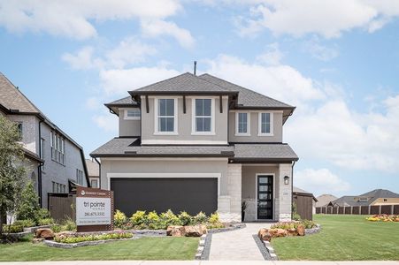 New construction Single-Family house 17634 Carnation Glen Drive, Richmond, TX 77407 Kingfisher- photo 1 1