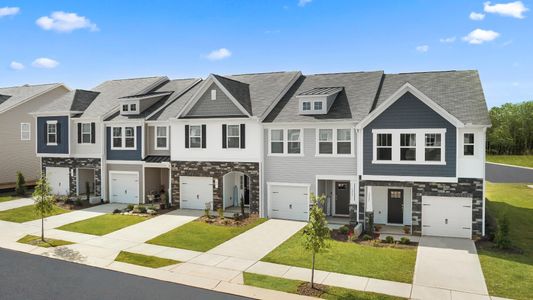 New construction Townhouse house 168 Hyacinth Lane, Angier, NC 27501 Litchfield- photo 0