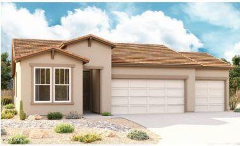 New construction Single-Family house 124 S Naples Lane, Casa Grande, AZ 85122 Sapphire- photo 0