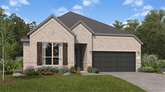 New construction Single-Family house 32026 Medallion Oaks Trail, Hockley, TX 77447 Hillwood- photo 0