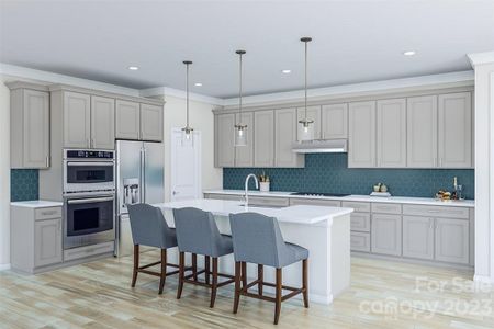 New construction Townhouse house 5846 Strathmore Court, Charlotte, NC 28215 Plan 5- photo
