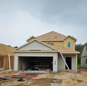 New construction Single-Family house 1320 Sue Peak Drive, Conroe, TX 77301 Redbud - photo 1 1