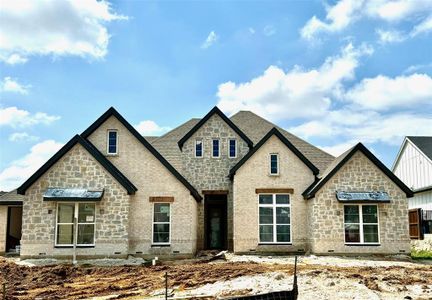 New construction Single-Family house 273 Carrington Drive, Argyle, TX 76226 CUSTOM- photo 0