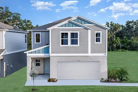 New construction Single-Family house 853 Sand Sea Place, Haines City, FL 33844 - photo 3 3