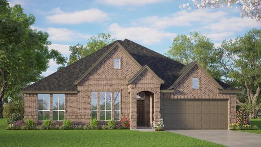 Elevation B | Concept 2040 at Belle Meadows in Cleburne, TX by Landsea Homes