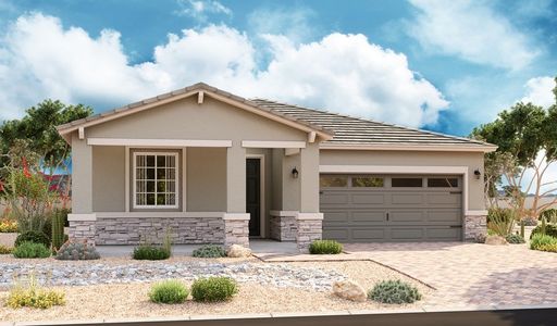 New construction Single-Family house 40432 W. Bedford Drive, Maricopa, AZ 85138 Raleigh- photo 0 0