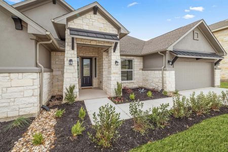 New construction Single-Family house 712 Great Lawn Bend, Liberty Hill, TX 78642 Chesapeake- photo 19 19