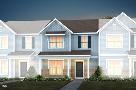 New construction Townhouse house 228 Abbots Mill Drive, Raleigh, NC 27603 Scarlett- photo