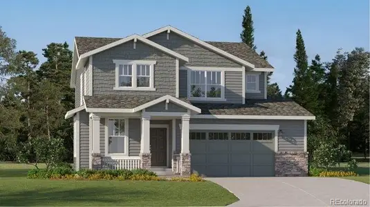 New construction Single-Family house 5556 Wisteria Avenue, Firestone, CO 80107 Pinnacle- photo 0