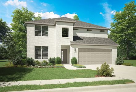 New construction Single-Family house 1006 Breezy Street, Princeton, TX 75407 Wimbledon | Windmore- photo 0