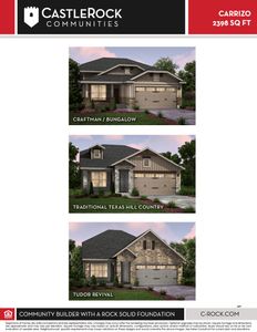 New construction Single-Family house Carrizo, 6405 Hockley Hill, Schertz, TX 78154 - photo