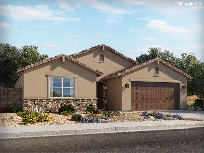 New construction Single-Family house 2595 E Rosario Mission Drive, Casa Grande, AZ 85194 Amber- photo 0 0