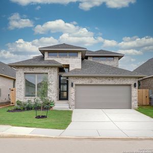 New construction Single-Family house 9918 Monstenco Trail, San Antonio, TX 78254 Design 2300W- photo 24 24