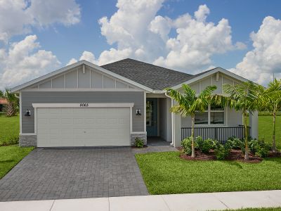 New construction Single-Family house 8966 Dahlia Circle, Port Saint Lucie, FL 34986 Emilia- photo 0