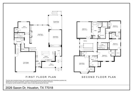 New construction Single-Family house 2026 Saxon Drive, Houston, TX 77018 - photo