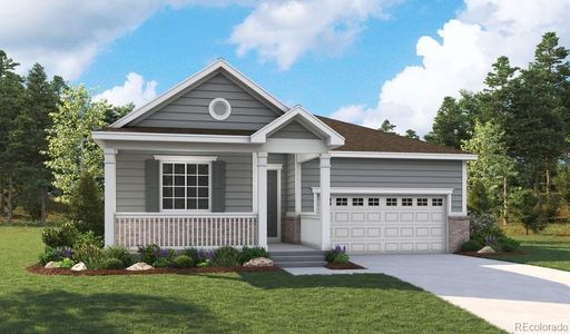New construction Single-Family house 4192 Satinwood Drive, Johnstown, CO 80534 Alexandrite- photo 0