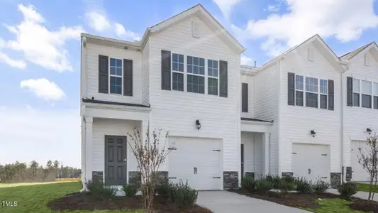 New construction Townhouse house 494 David Hill Drive, Sanford, NC 27330 MAYWOOD - EXPRESS- photo 0