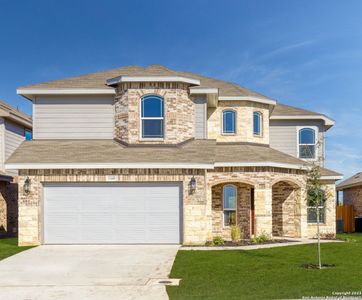 New construction Single-Family house 2160 Darst Drive, Seguin, TX 78155 Linden- photo 1 1