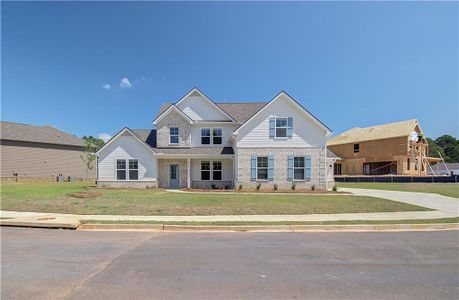 New construction Single-Family house 443 Lothbury Avenue, Locust Grove, GA 30248 Henry II- photo 0