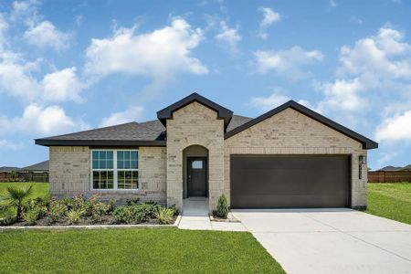 New construction Single-Family house 3930 Bisley Hills Bend, Fulshear, TX 77441 BURNET- photo 0