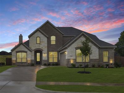 New construction Single-Family house 741 Winecup Way, Midlothian, TX 76065 Concept 2972- photo 0