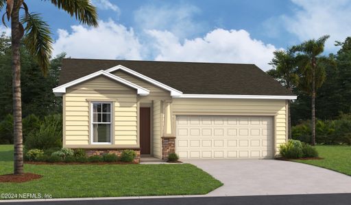 New construction Single-Family house 501 Elm Creek Drive, Saint Augustine, FL 32092 Larimar- photo 0 0