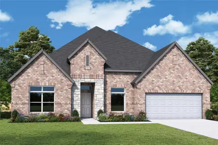 New construction Single-Family house 1416 Huckleberry Street, Northlake, TX 76226 The Gresham- photo 0