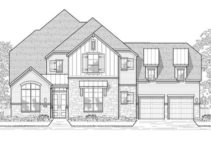 New construction Single-Family house 608 Plan, 3940 Sunrise Lane, Celina, TX 75078 - photo