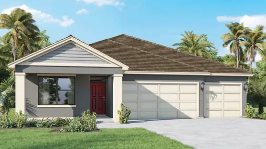 New construction Single-Family house 1010 Brimstone Circle, Winter Haven, FL 33880 - photo 0