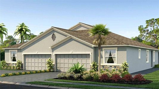 New construction Single-Family house 2470 Bending Bonsai Drive, Wesley Chapel, FL 33543 Siesta- photo 0 0