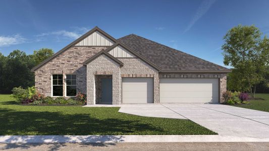 New construction Single-Family house The Brady, 2140 Ghost Rider Court, Leander, TX 78641 - photo