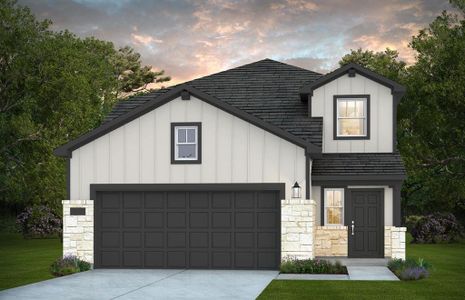 New construction Single-Family house 26219 Arrowleaf Drive, Magnolia, TX 77355 Fentress- photo 0 0