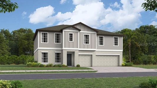 New construction Single-Family house 4048 Capri Coast Drive, Plant City, FL 33565 - photo 0