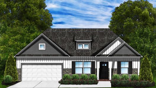New construction Single-Family house Wisteria II, 3301 Rosinburg Road, Zebulon, NC 27597 - photo
