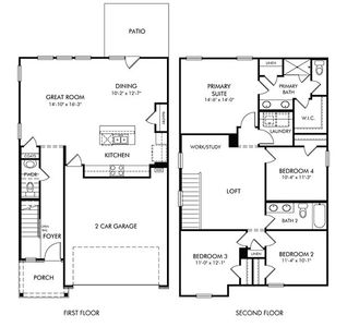 New construction Single-Family house Lennon, 2751 Hawthorne Way, College Park, GA 30337 - photo
