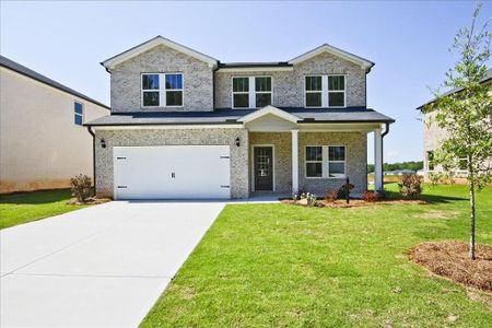 New construction Single-Family house 7756 Richmond Trail, Fairburn, GA 30213 Brentwood- photo 1 1