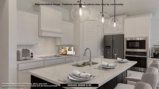 New construction Single-Family house 31130 Crescent Hill Drive, Fulshear, TX 77441 Design 2695W- photo 1 1